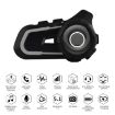 WUPP CS-1412C1 Bluetooth 5.1 S2 Motorcycle Helmet Headset (Grey) - 2