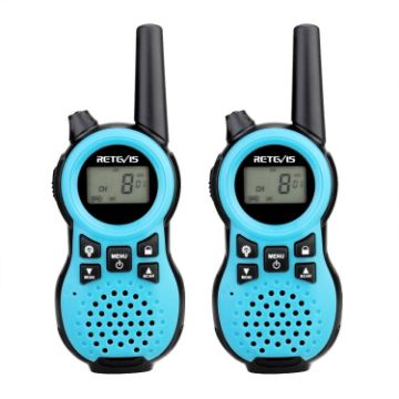 RETIVIS RT38 Blue Children's Handheld Walkie Talkie 22CHS FRS - 1