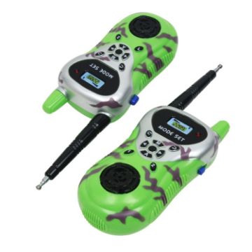 Children's Mini Walkie Talkie Toys - 1 Pair, Green, Outdoor Fun - 1