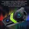 S3 Bluetooth Headset for Full & Half Helmets (Green) - 5