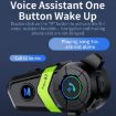 S3 Bluetooth Headset for Full & Half Helmets (Green) - 9
