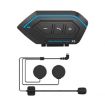X6 Bluetooth Helmet Headset Waterproof Moto Handsfree Stereo - 1