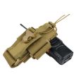 Military Outdoor Walkie Talkie & Mobile Phone Mini Waist Bag - 6