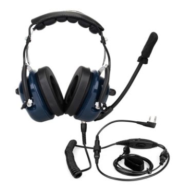 RETEVIS EH050K Aviation Headphone with Noise Reduction & Finger PTT - 1