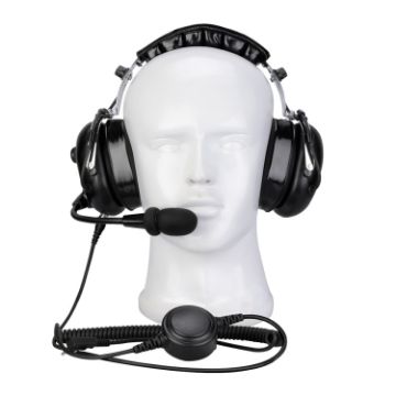 RETEVIS EH070K 2 Pin Binaural Noise Reduction Headphone Mic - 1