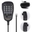DTMF Microphone for Yaesu FT-7800R/8800/8900R Radio (Black) - 4