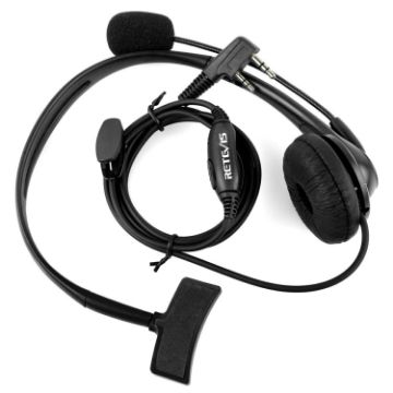 RETEVIS TK 2 Pin PTT Headset Mic for H-777/RT-5R/RT-5RV/RT-B6 - 1