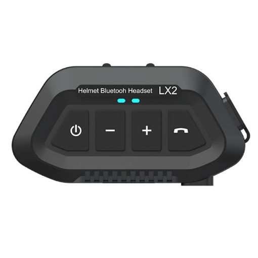 LX2 Bluetooth Motorcycle Helmet Earphone - Noise Canceling, Waterproof - 1