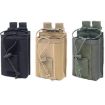 Black Outdoor Walkie-talkie Storage Belt Pouch Protection Bag - 2