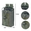 Black Outdoor Walkie-talkie Storage Belt Pouch Protection Bag - 3