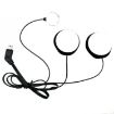 HD Noise-Proof Helmet Intercom Headset 10Pin Plug Microphone Speaker - 3