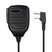 Clip-on Speaker Microphone for Walkie Talkies, 3.5mm & 2.5mm Plug - 1