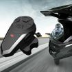 BT-S3 Motorcycle Helmet Bluetooth Headset, EU Plug Charger (Black) - 8