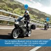 BT-S3 Motorcycle Helmet Bluetooth Headset, EU Plug Charger (Black) - 9
