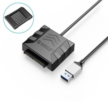 ORICO UTS1 USB 3.0 SATA HDD Adapter with Silicone Case, 0.5m Cable - 1