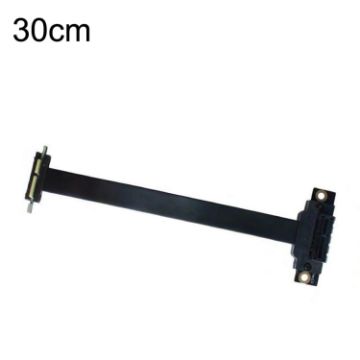 PCI-E 3.0 1X 90 Card Extension Cable, 30cm Length - 1