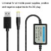 DC 5V to 9V USB Booster Line Mobile Power Cord, 2pcs - 4