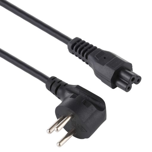 Israel Plug to 3 Prong Laptop Power Cord, 1.4m Cable Length - 1