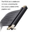 15cm PCI-E 3.0 16X 180 Graphics Card Extension Adapter Cable - 4