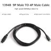 FireWire 800 9-Pin to 400 4-Pin Cable IEEE 1394, 4.5m Length - 5