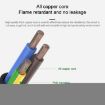 AC Power Cord 3 Prong, 304 Switch, 1.2m, Black - 4