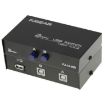 USB Data Switch, 2 Port, Black - 1