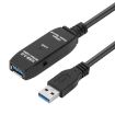 10m USB 3.0 Data Sync Extension Cable - Male to Female Super Speed - 1