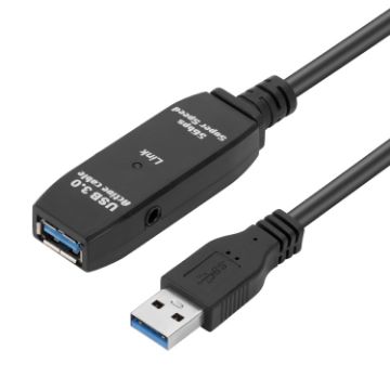 10m USB 3.0 Data Sync Extension Cable - Male to Female Super Speed - 1