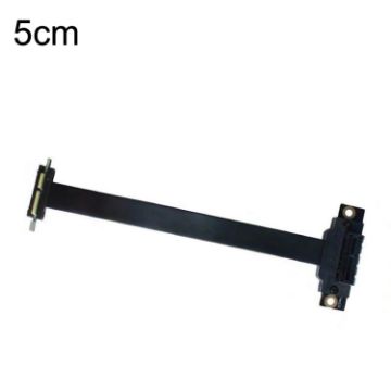 PCI-E 3.0 1X 90 Graphics/Wireless Card Extension Cable 5cm - 1