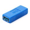USB 3.0 AF to AF Cable Adapter - Super Speed, Blue - 1