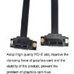 15cm PCI-E 3.0 1X 90 Extension Cable for Graphics/Wireless Card - 4