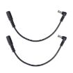 DC 5.5 x 2.1mm Male To Female Power Adapter Extension Cable 0.2m - 1