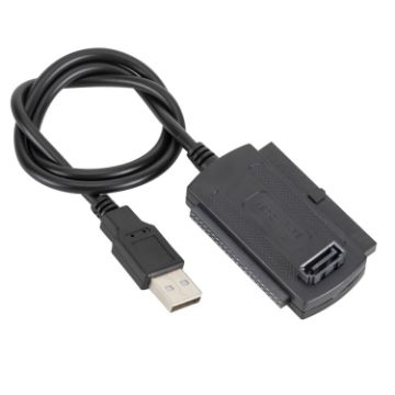 USB 2.0 to IDE/SATA Adapter Cable, 50cm Length - 1