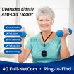 RF-V45-B Mini GPS Tracker Pendant, SOS/Camera/Health/4G LTE, Wine Red - 7