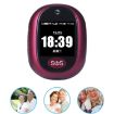 REACHFAR RF-V45-A Mini GPS Tracker Pendant, SOS/Camera/4G LTE, Wine Red - 1