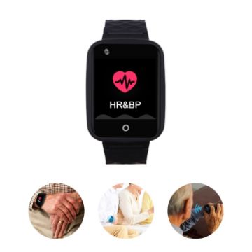 REACHFAR RF-V46-B GPS Tracker Watch, SOS/Camera/4G/BP/Heart Rate - 1