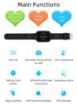 REACHFAR RF-V46-B GPS Tracker Watch, SOS/Camera/4G/BP/Heart Rate - 7