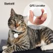 F6 Black Circular Global Location Tracker Anti-lost Device - 5