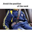 Child Car Seat Belt Buckle Limiter (Black) - 5