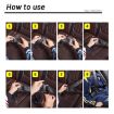 Child Car Seat Belt Buckle Limiter (Black) - 8