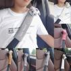 Brown Dog Cartoon Seat Belt Cushion, Anti-Strangled, 23cm - 2