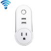 SA-002 Smart WiFi Plug: 2 USB + US Socket, Alexa/Google Compatible - 1