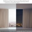 X101 Smart Home Automatic Curtain Machine With RC, Roman Pole Model - 6