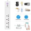 Smart Power Strip WiFi 10A 4 Holes 2 USB AU Plug SM-SO306-M - 4