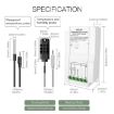 Tuya Dual-way Temperature and Humidity Smart Switch Timer Probe - 3