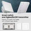 Tuya ZigBee Smart 3-Way Wall Switch EU Plug (Gray) - 3