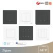 Tuya ZigBee Smart Wall Switch EU Plug, 1 Way (White) - 2