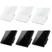 Tuya ZigBee 3 Gang Touch Wall Remote Light Switch EU Plug (Black) - 2