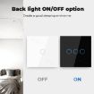 Tuya ZigBee Touch Wall Remote Light Switch EU Plug, 1 Gang White - 4