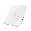 Tuya ZigBee 3 Gang Touch Wall Remote Light Control Switch EU Plug - 1